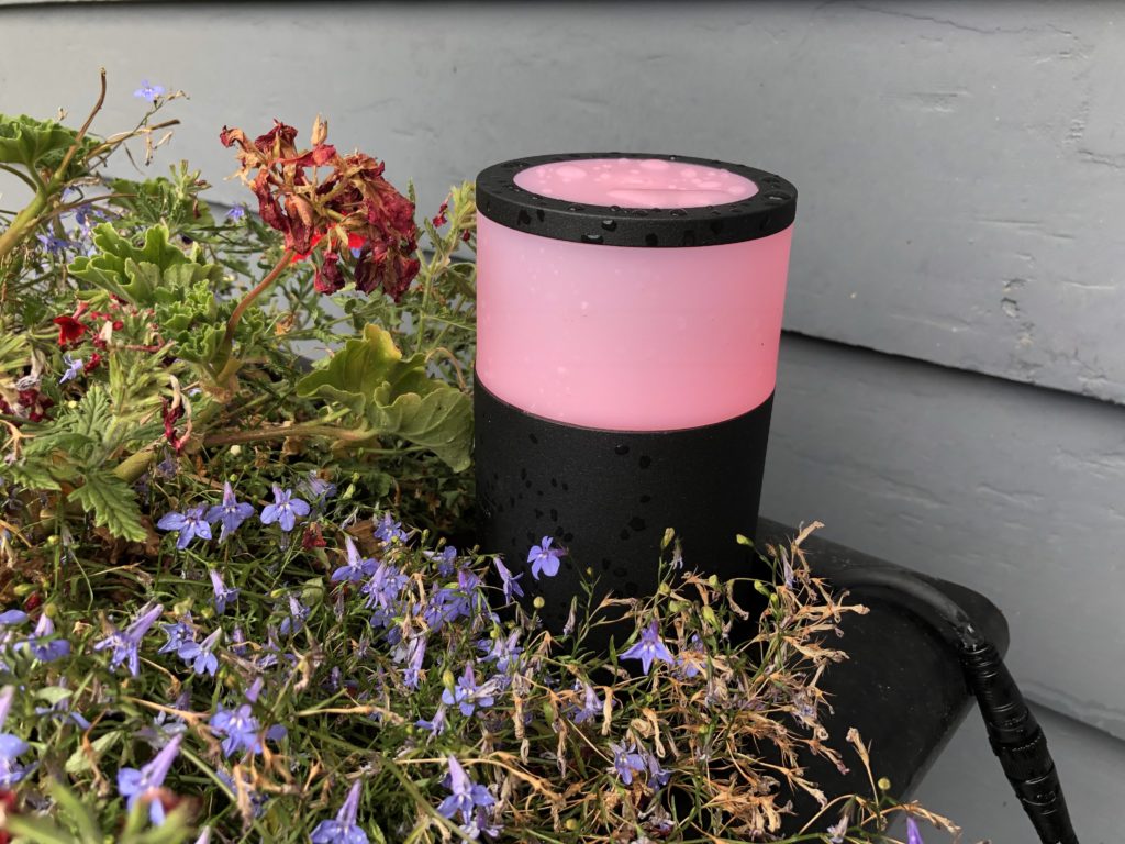 philips hue outdoor bollard spotlight review how to 