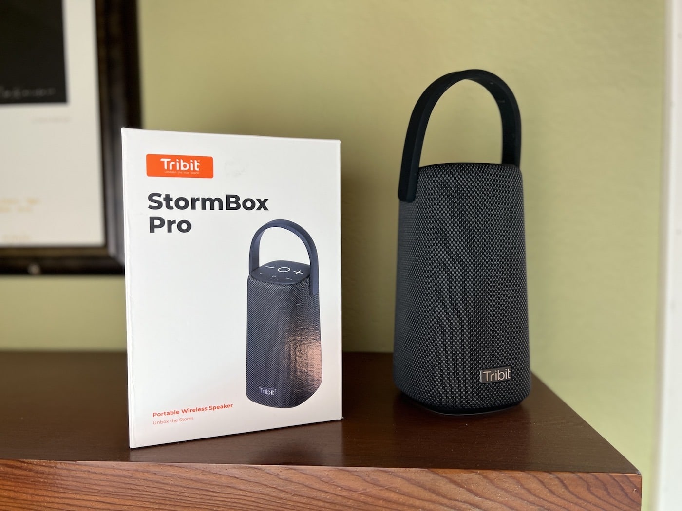 Tribit, stormbox, pro, review, sound, water