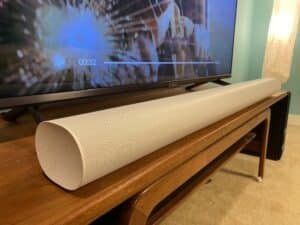 sonos arc, sound bar, review, how