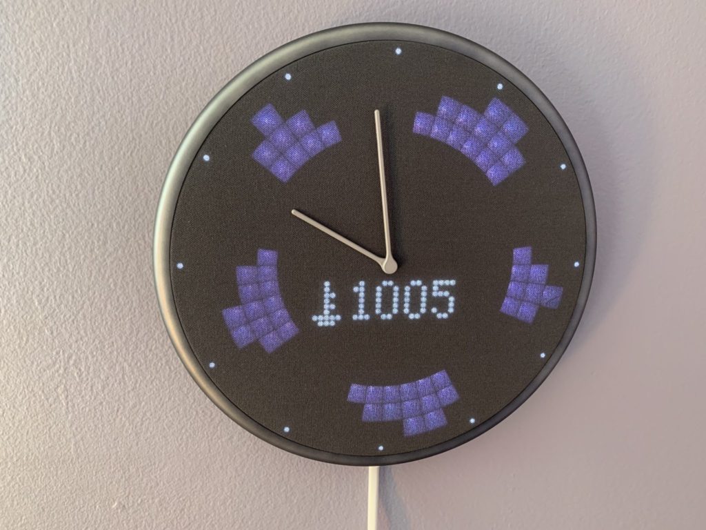 glance, clock, smart, review, how to, lights, colors, help