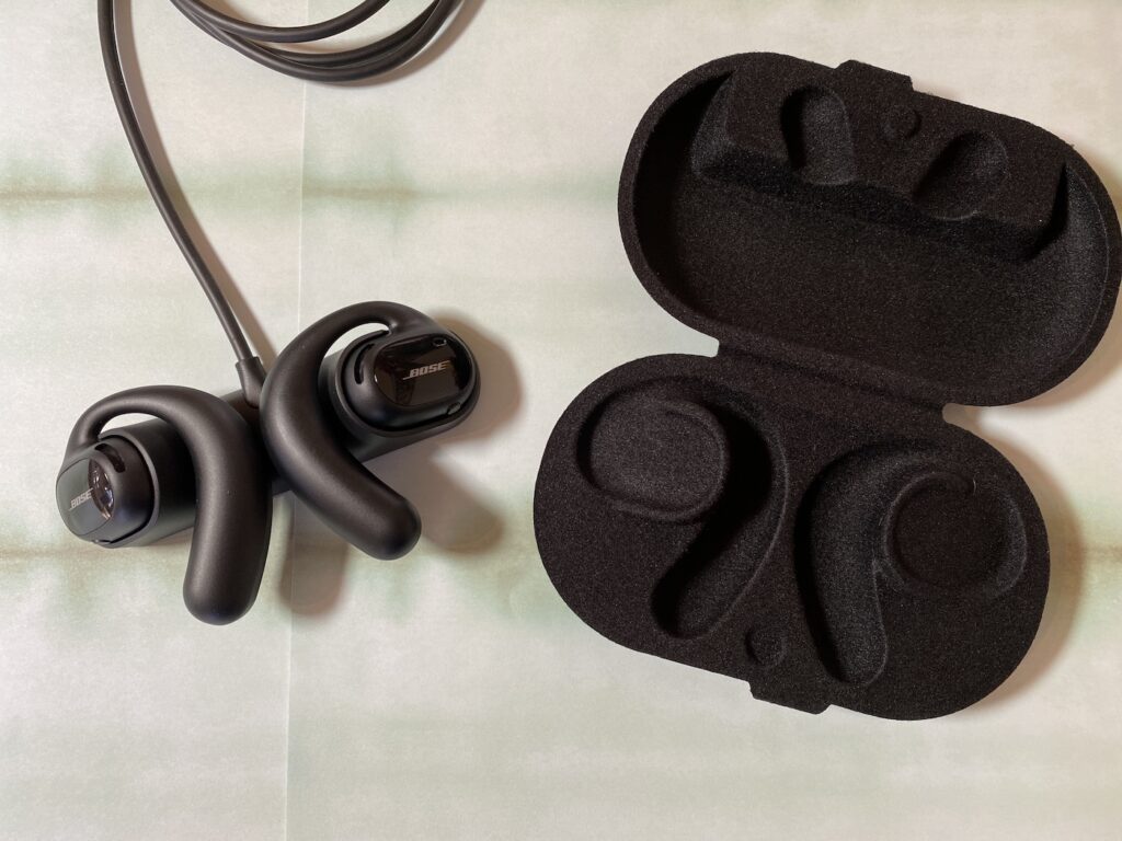 bose sport open, earbuds, headphones, review, how, sound, fit