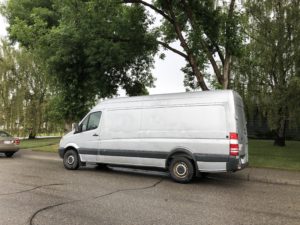 vanlife building project demolition dodge sprinter how to camper van
