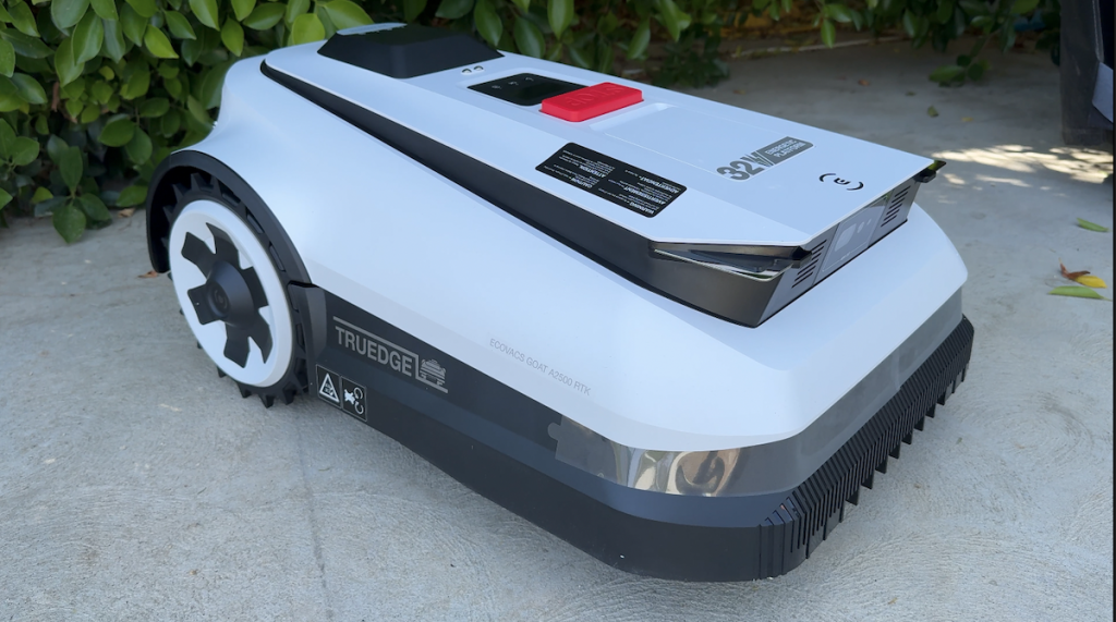 Side view of Ecovacs Goat A2500.