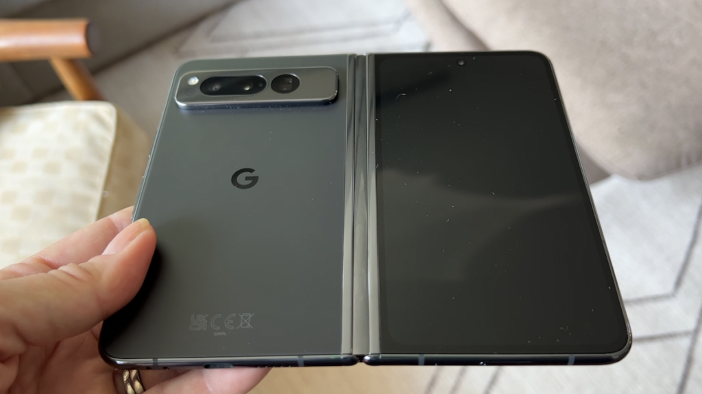 GOOGLE PIXEL FOLD rear.