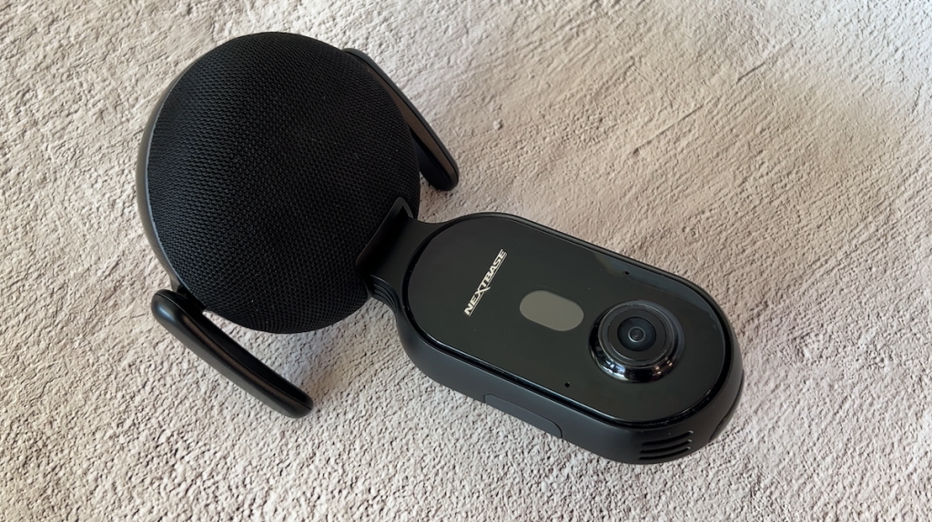 Nextbase iq dashcam review close up.