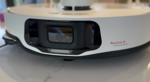 Roborock S8 Mav V Ultra showing a close up of the camera.